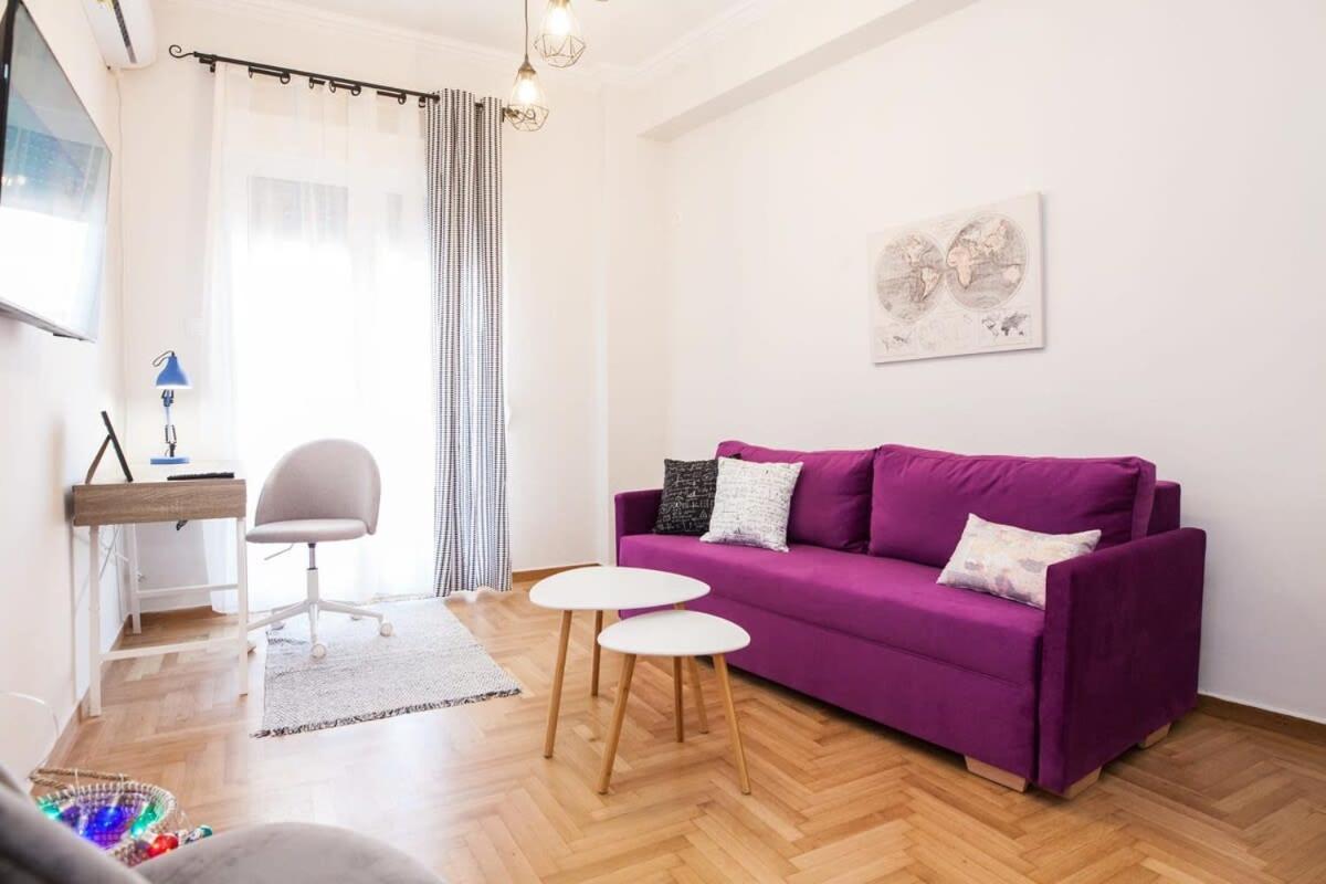 אתונה Contemporary Stylish Apartment Located Near Metaxourgeio Area מראה חיצוני תמונה